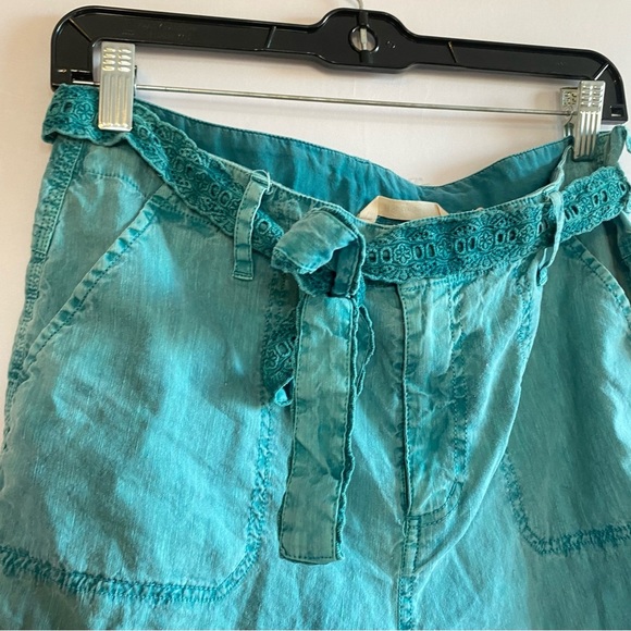 Soft Surroundings Green Wide Leg Jumpsuit - Picture 3 of 7